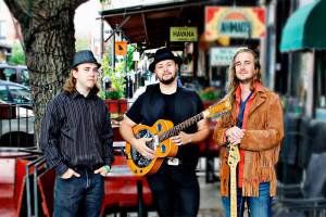 Anchondo - Richard Allen Photography Members: Hector Anchondo guitar/vocals, Carl Brown bass, and Khayman Winfield drums