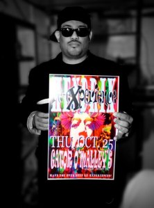 Paul B Allen IV promoting Grover in Jimi's RE Experience