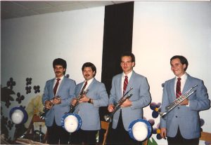 Summer of 1987 on the road with the Glenn Miller Orchestra